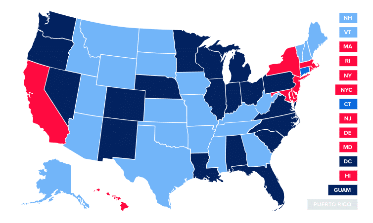 Breakdown of State Gun Laws